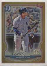 2020 Gypsy Queen Box Topper Chrome Gold Refractor 13/50 Gleyber Torres #100 03xg