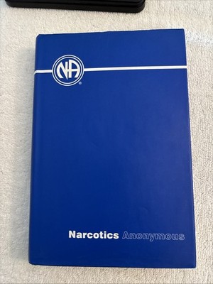 Narcotics Anonymous NA Big Book Basic Text Sixth Edition Hardcover dustcover 08'