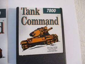 Atari 7800 TANK COMMAND Game Cartridge and Manual - Froggo - Very Nice - Tested
