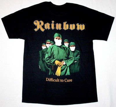 Difficult to Cure Rainbow Ritchie Blackmore Shirt Black Unisex S-5XL 1P0675