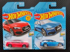 HOT WHEELS "Factory Fresh" AUDI RS 5 Coupe & '17 RS 6 Avant Lot Of 2