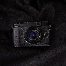 For Fujifilm X10 X20 Camera Bag Leather Dock Case Base Protection Cover Shell