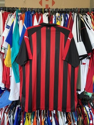 MILAN 2018 2019 HOME FOOTBALL SHIRT SOCCER JERSEY PUMA 754419-06