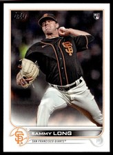 2022 Topps Sammy Long Rookie San Francisco Giants #308