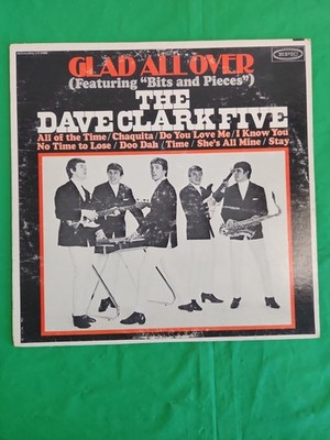 The Dave Clark Five ''Glad All Over''  1964 Vinyl LP Record Album
