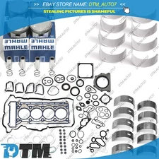 Engine Gasket Pistons Overhaul Rebuild Kit for Mercedes-Benz W203 W211 W204 1.8L
