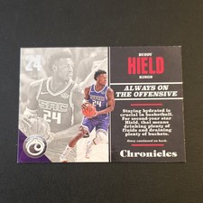 Panini 2017-18 Chronicles Buddy Hield Kings Always On The Offensive #59 Base