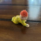 Vintage Cabbage Patch Kids PVC Red Yarn Hair Boy Crawling Baby Doll 1985