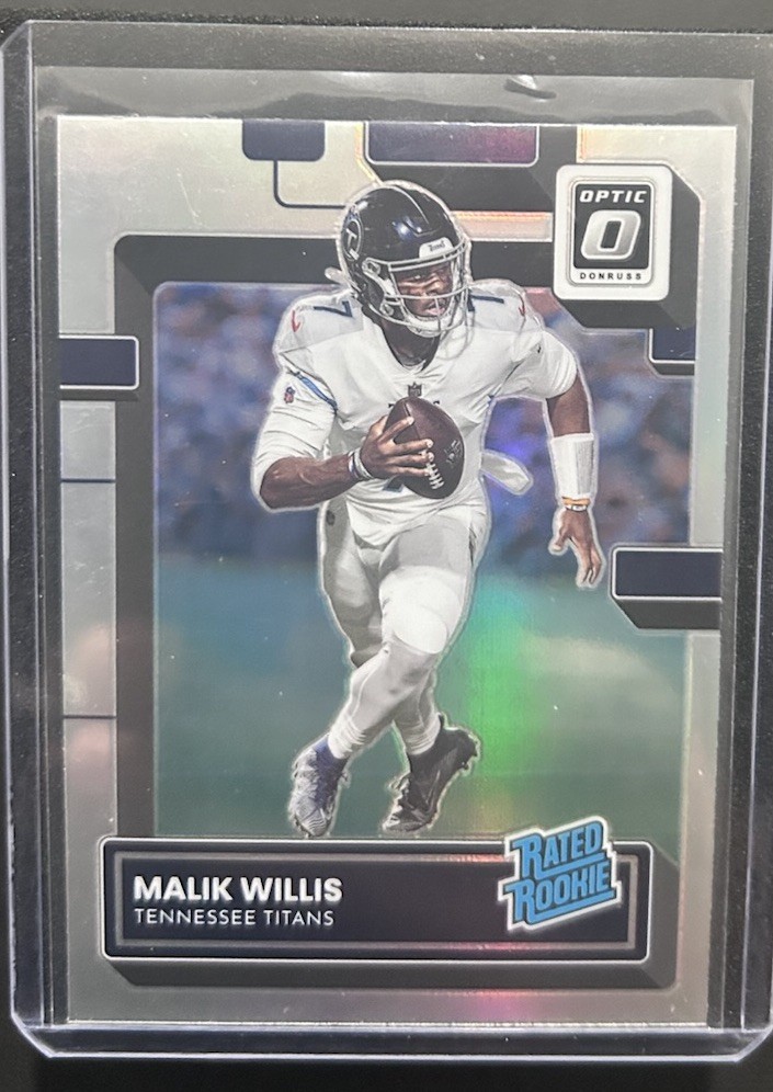 2022 Panini Donruss Optic - Rated Rookie Malik Willis #203 Holo Prizm (RC)