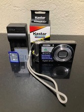 Sony Cyber-shot DSC-W370 14.1MP Digital Camera w/ Charger Memory - Silver