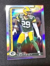 Topps 2025 Chrome Xavier McKinney Refractor #113 Green Bay Packers NFL