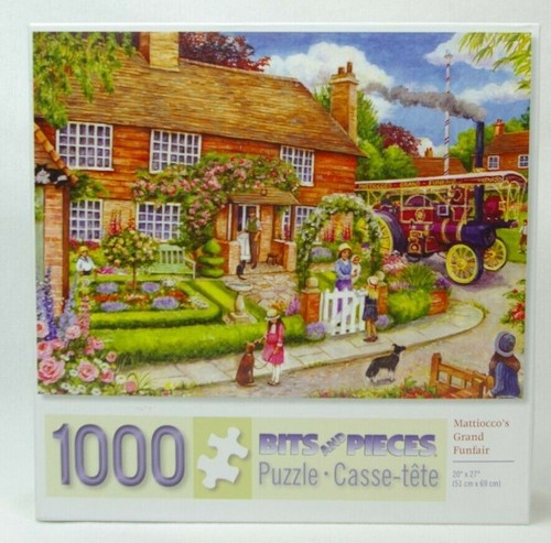Bits & Pieces 1000PCS "Mattiocco's Grand Funfair" Jigsaw Puzzle D. Cook Art - Picture 8 of 12