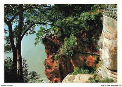 APAP5-0354-CHINE - The Great Buddha Of Leshan And Plank Road With Nine Turning
