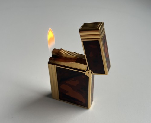 S.T. Dupont Ligne 2 Gatsby Feuerzeug Chinalack Braun Cammouflage Ungraviert RAR - Bild 4 von 11
