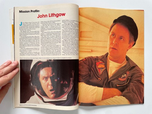2010 Official Movie Magazine #1 VG/FN 1984 Film SPFX Syd Mead Sci-Fi Set Design - Picture 8 of 20
