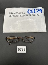 Liz Claiborne L321 Metallic Copper Brown Full-Rim Eyeglass 51-18-135 G129