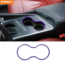 Front Console Cup Holder Cover Trim Bezel For Dodge Challenger 2015-2020 Purple