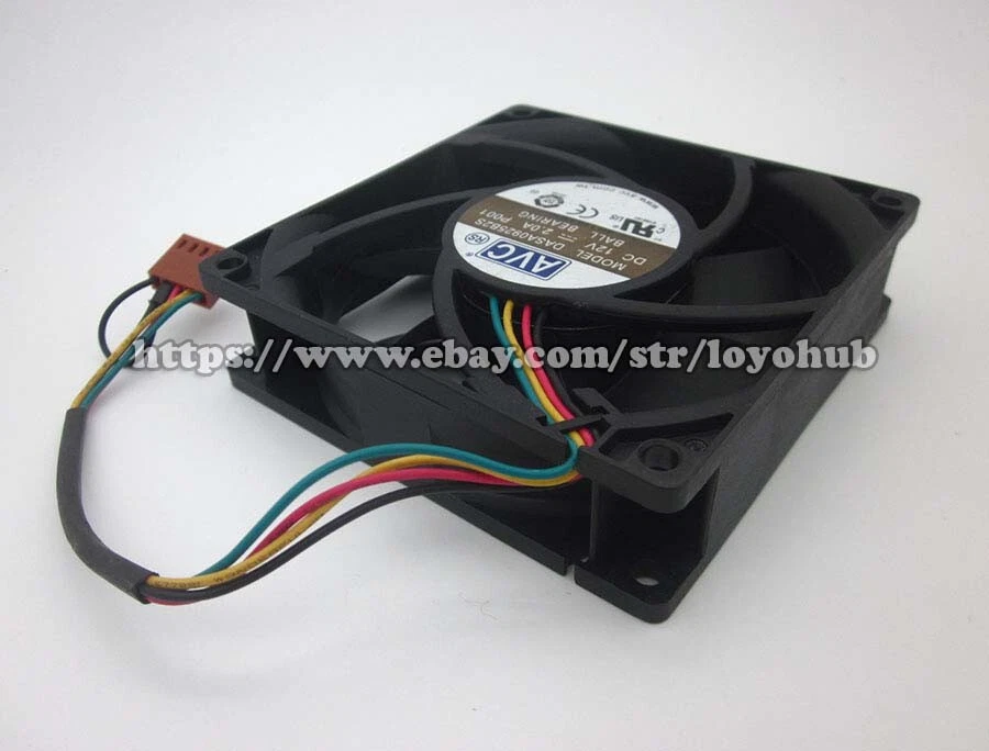 Original AVC DASA0925B2S 12V 2.0A 9CM 9025 PWM temperature control cooling fan - Image 4 of 4