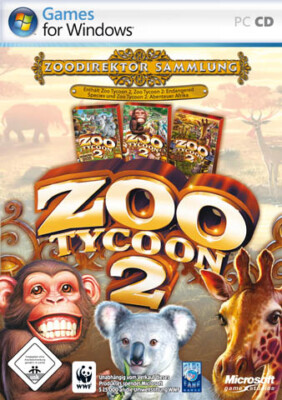  Zoo Tycoon 2: Zookeeper Complete(DE) Videospiel PAL Retro Original Klassiker 