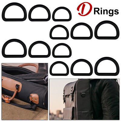 10/20 Stck. Kunststoff D-Ring Gurtband verstellbare Schnalle Haustier Halsband Rucksack Gürtel Handtasche