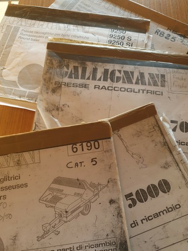 Gallignani RB 25 copia Catalogo parti ricambio Pressa Raccoglitrice CARTACEO - Foto 4 di 5