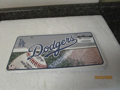 NEW! MLB LA Los Angeles Dodgers  Logo Auto Metal License Plate