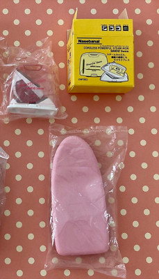 Barbie Blythe Size Rement Home Appliance #3 Iron & Ironing Board Pink New Sealed