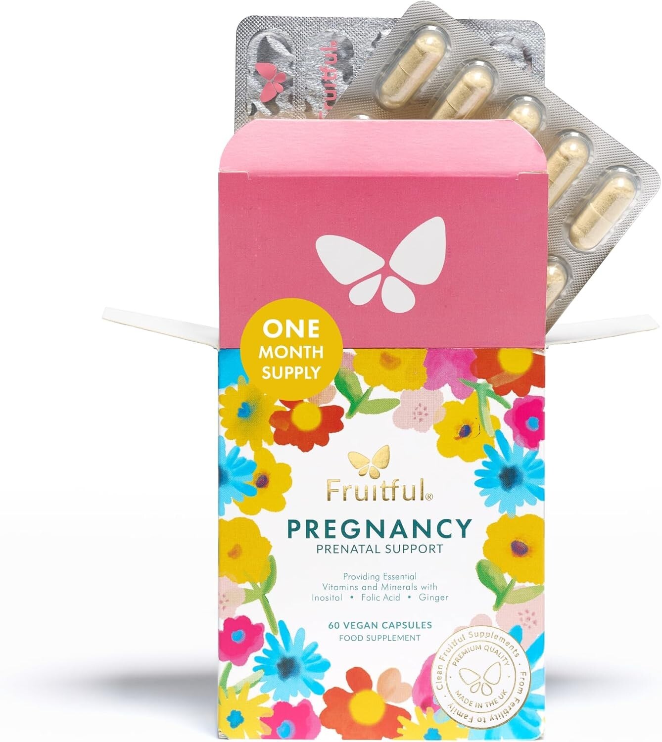 421 Fruitful Pregnancy Prenatal Support Prenatal Vitamins Folic Acid RRP £20