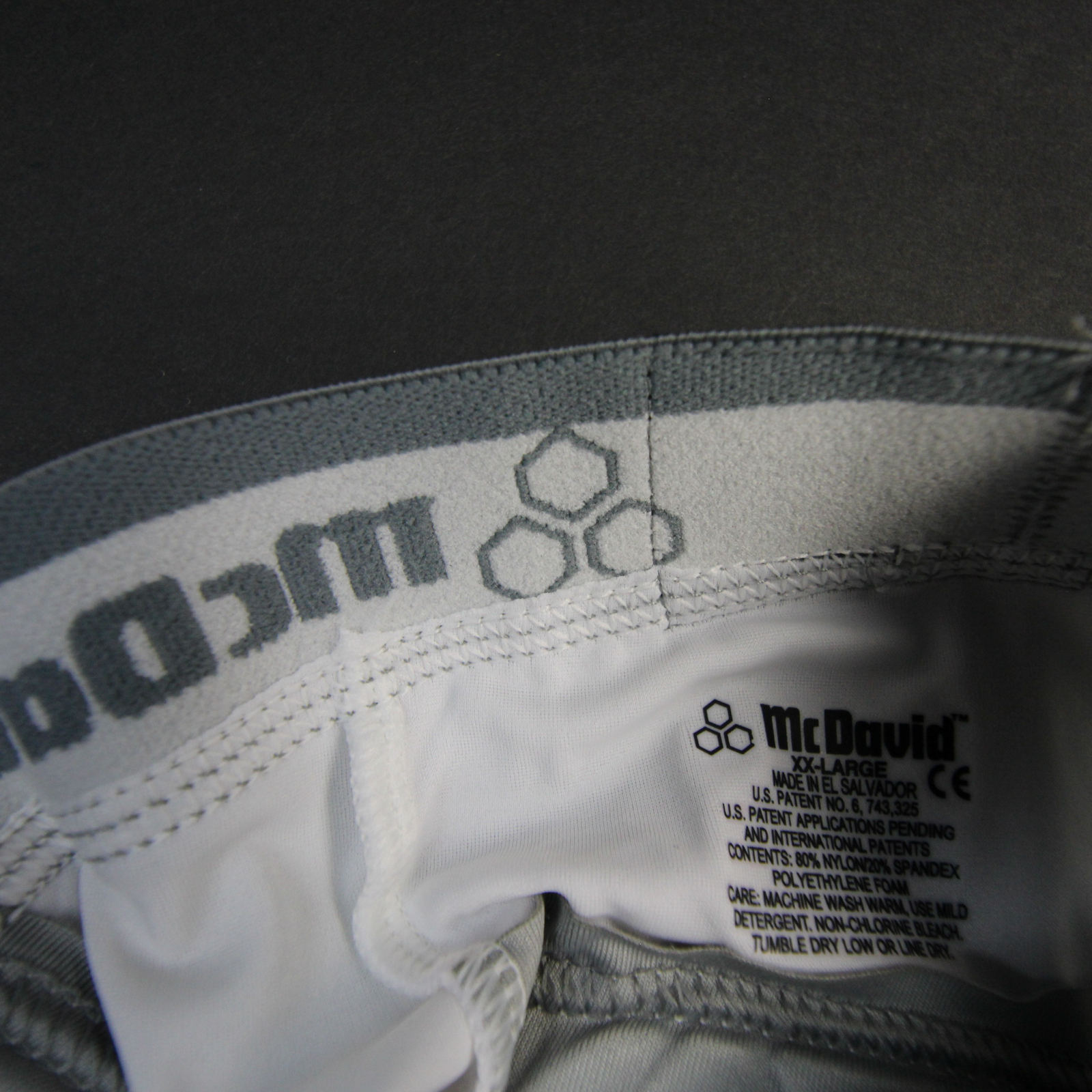 McDavid Padded Compression Shorts Men's White New with Defect eBay