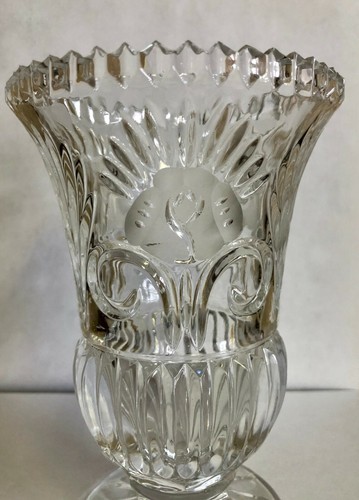 Crystal Clear Industries Hand-cut Flower Vase - Picture 4 of 4