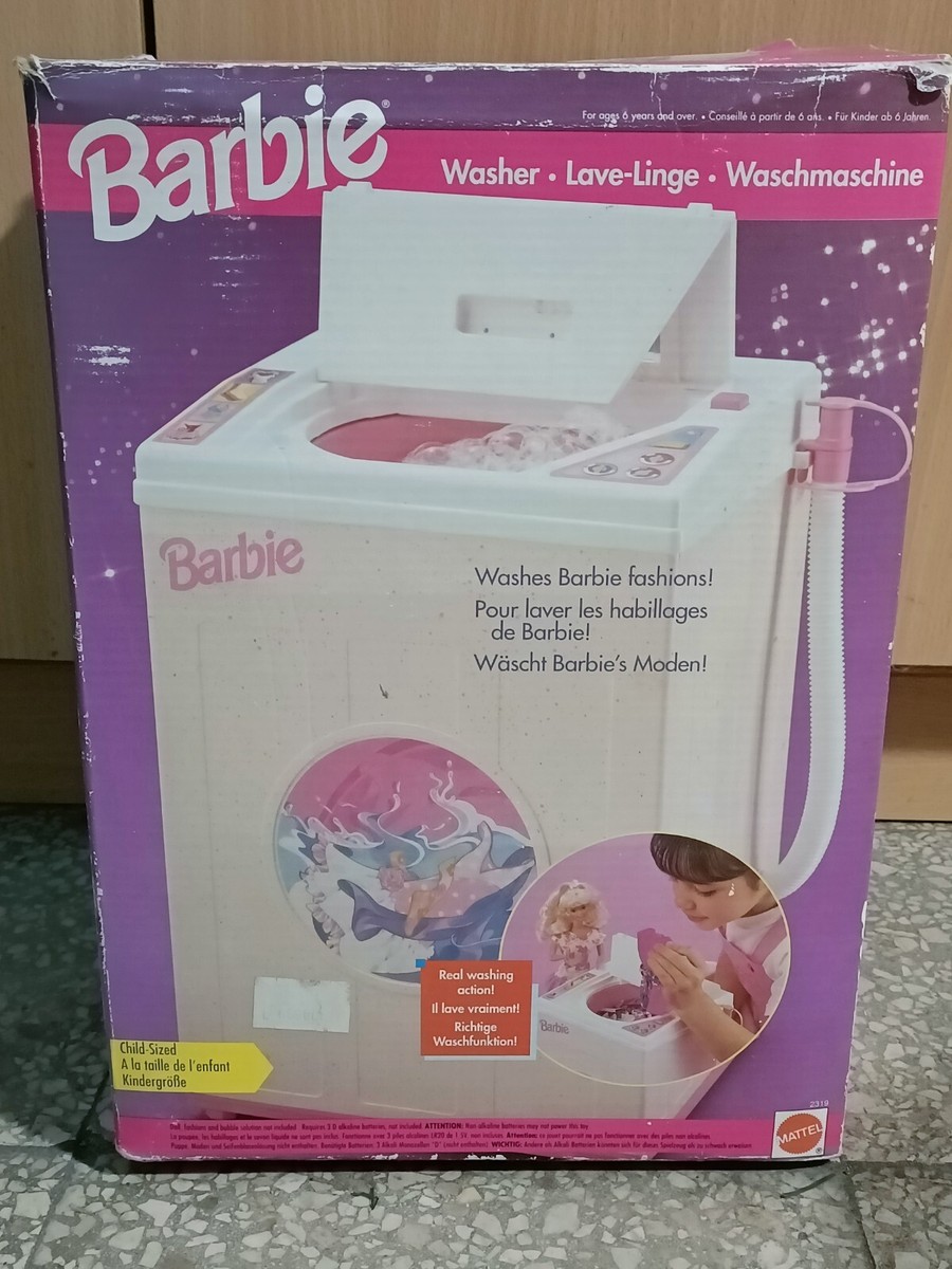 LAVATRICE DI BARBIE ORIGINALE MATTEL