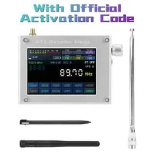 ATS-Decoder Mega SDR Radio AM FM SYNC SSB CW DIGI Receiver w/ 4" Color Screen
