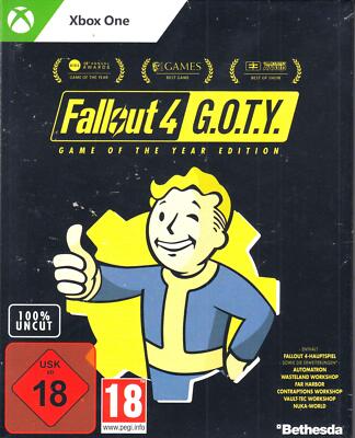 Fallout 4 - GOTY - 25 Jahre Jubiläums Edition - Steelbook - Xbox ONE - Neu & OVP