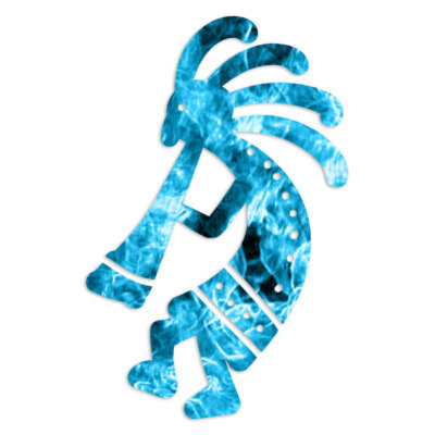 Kokopelli - Decal Sticker - Multiple Patterns & Sizes - ebn6650
