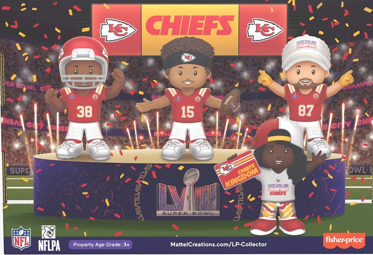Little People Collector Super Bowl LVIII Champions Set Kansas City
