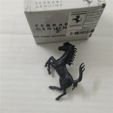Ferrari 296gtb Rear Bumper Matte Black Horse Emblem Badge