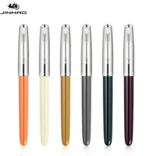 JinHao 86 Resin Fountain Pen Extra Fine/Art Nib 0.38/0.7mm Ink Pen Classic #JPUS