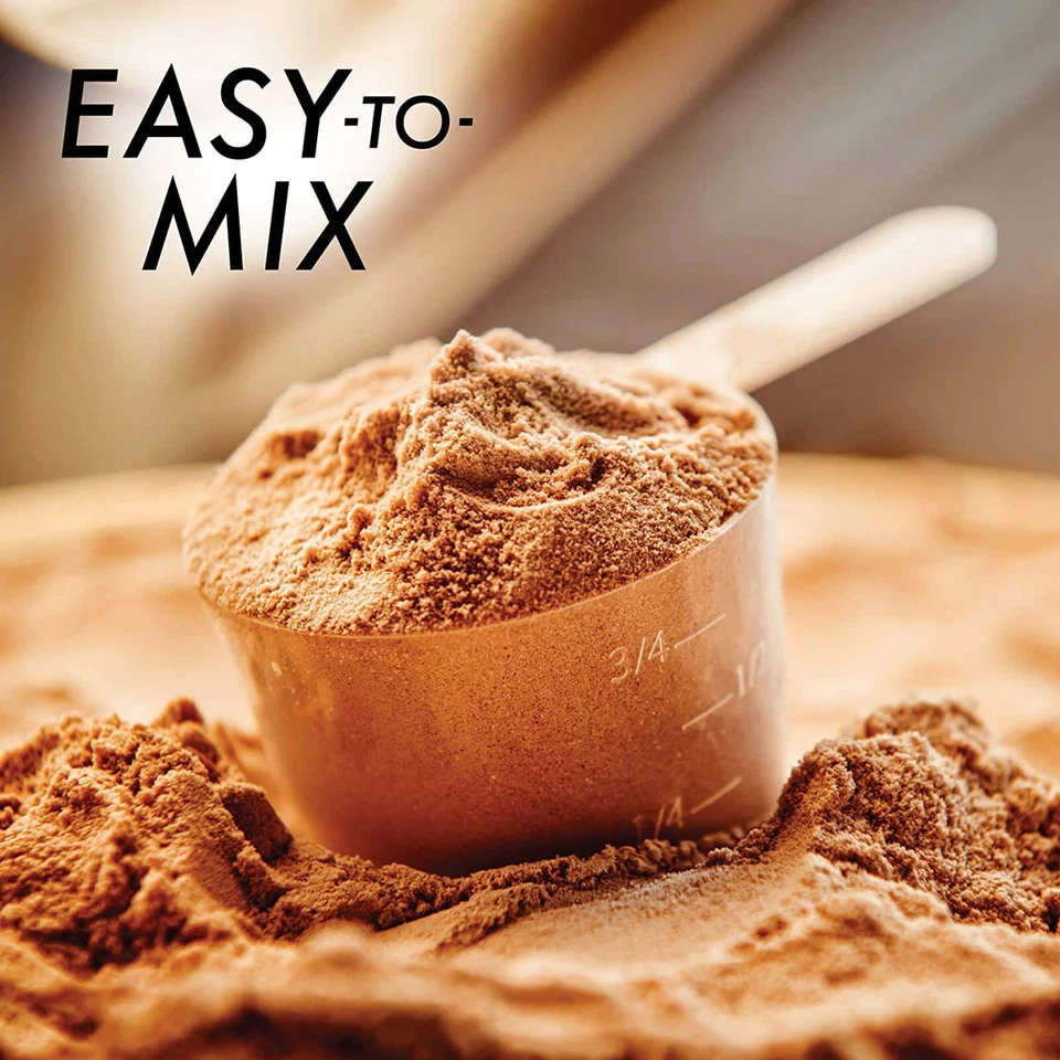 Bluebonnet Super Earth Organic Veggie Protein Powder Chocolate 1 lbs Foto 3 de 4