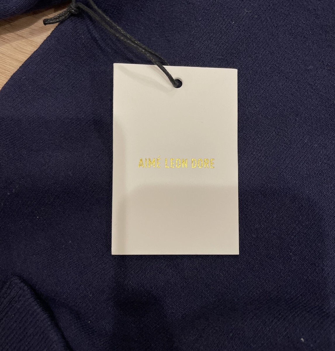 産地直送 Aime Leon Dore Crest Track Jacket ネイビー メンズ