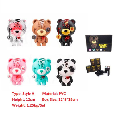 Game Identity V Raggedy Teddy Mini Figure Model Doll Blind Box Toy