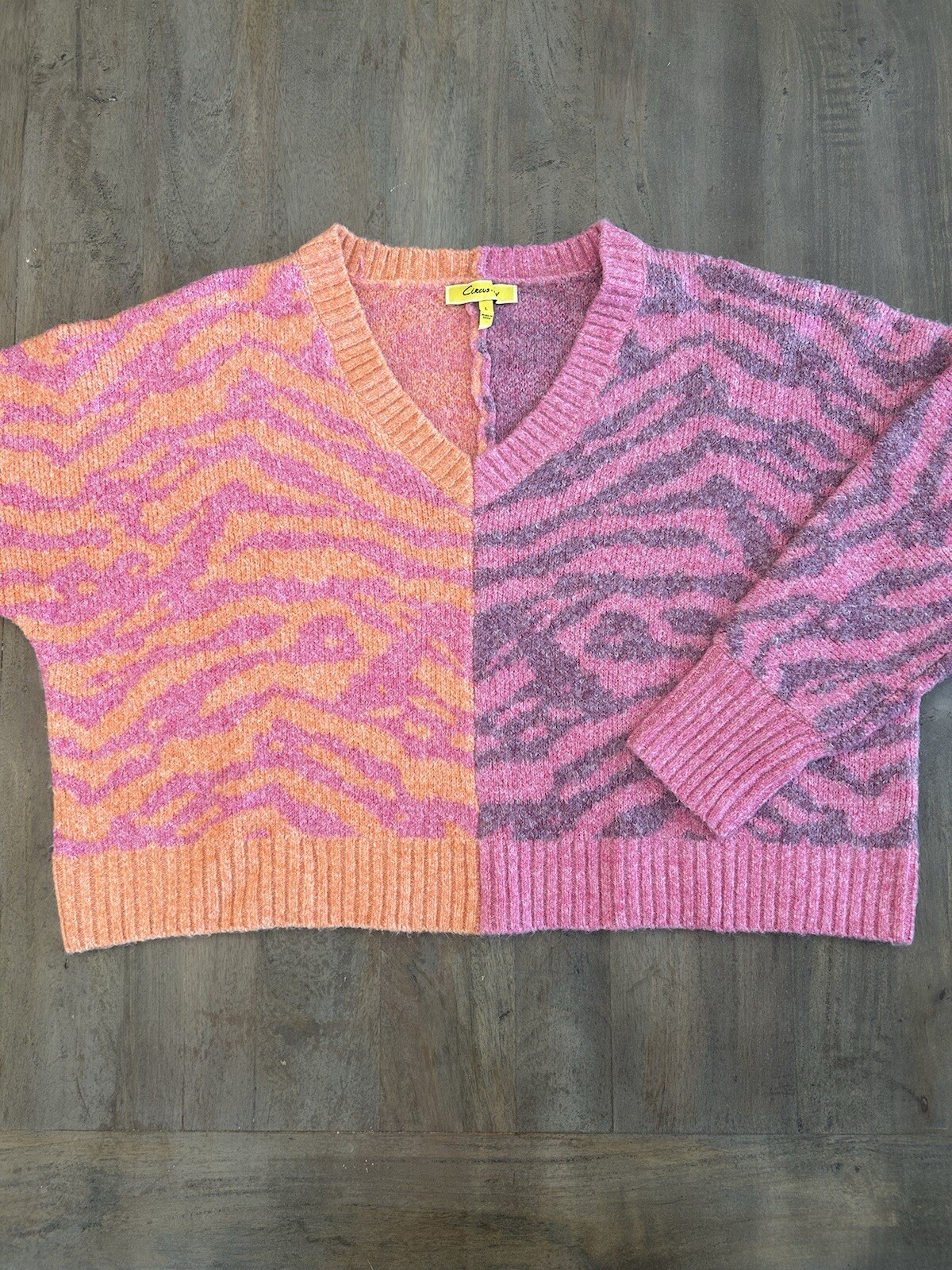 Circus NY Women's Animal Patchwork Boxed Cropped … - image 3