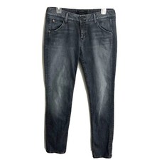 Hudson Womens Skinny Jeans Size 30 Medium Wash Made In USA Medium Rise