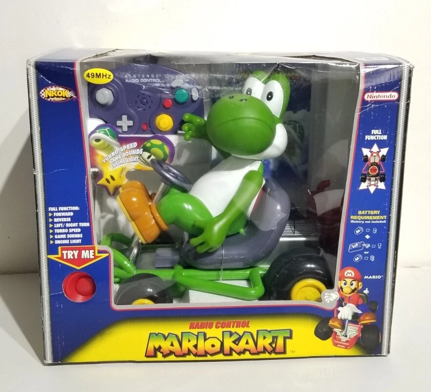 Vintage 2005 NKOK Nintendo Mario Kart Yoshi GameCube Wireless R/C Buggy ☆ New ☆ - Image 4 of 4