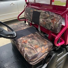 900D UTV Bench Seat Cover Camo Dust Cover for 2005-2023 KAWASAKI MULE 600/610/SX