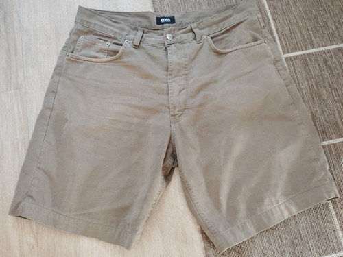 Hugo Boss, Hugo Boss Arkansas Vintage Herren-Shorts braun W36 L36