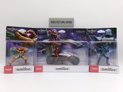 Nintendo amiibo Samus & Viola / Samus  / Sylux  Set ( METROID PRIME 4 BEYOND )