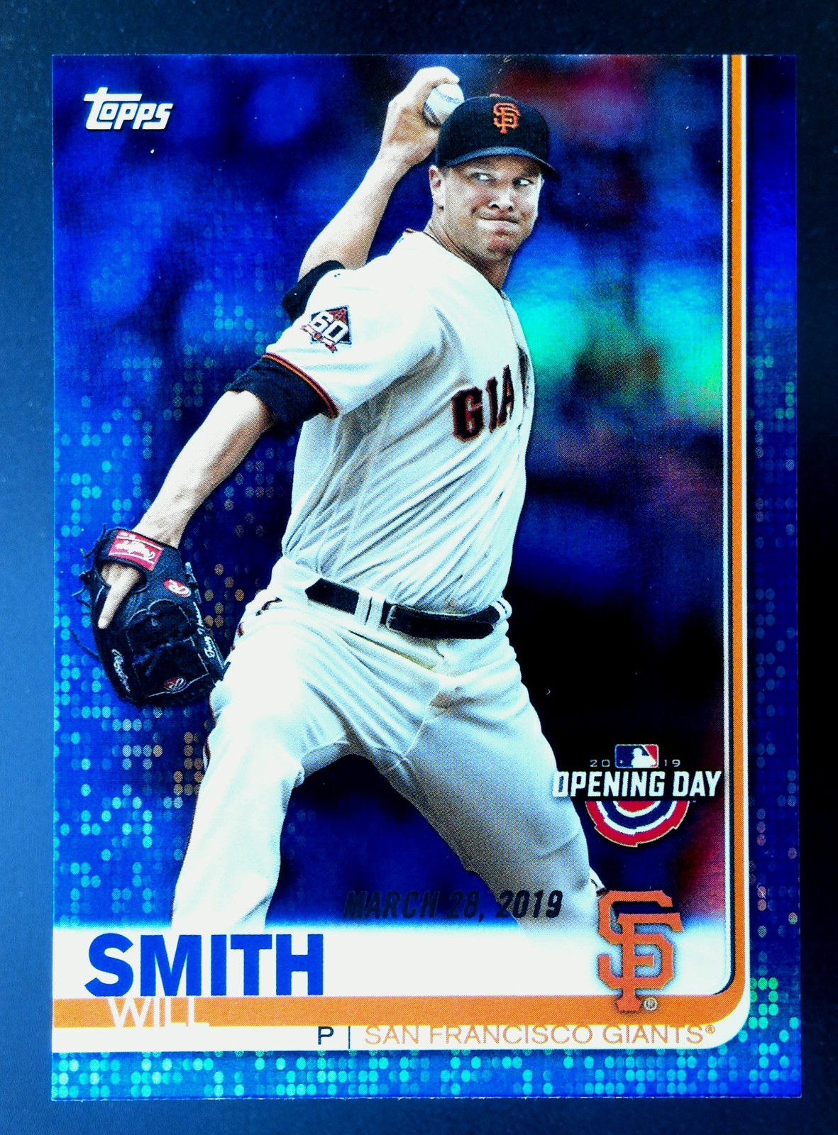 2019 Topps Opening Day Will Smith #163 BASEBALL CARD Giants Opening Day