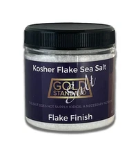 KOSHER CERTIFIED Flake Sea Salt - Flake Finish, Finishing Salt - 4oz