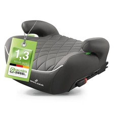 Kindersitzerhöhung Andy ISOFIX, Premium Kindersitz ECE R 129 geprüft grau