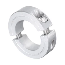 Double Split Shaft Collar 1-1/8" Bore Aluminum Clamping Collar 1-7/8" OD